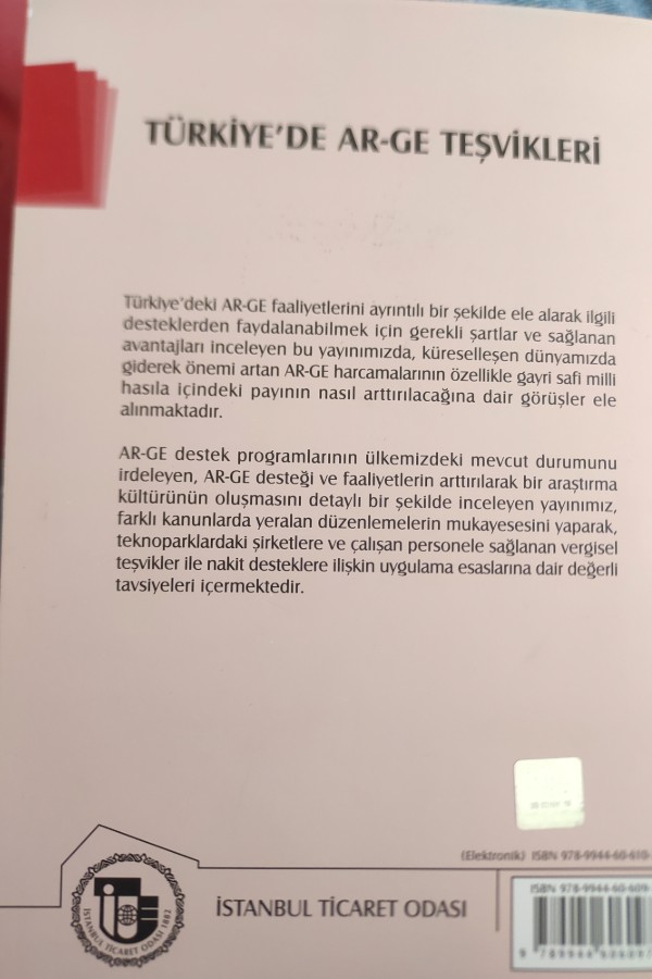 TÜRKIYE'DE AR-GE TEŞVIKLERI