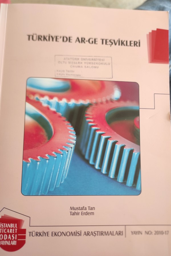 TÜRKIYE'DE AR-GE TEŞVIKLERI