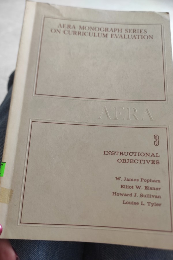 AERA MONOGRAPH SERIES ON CURRICULUM EVALUATION