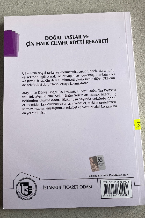 DOĞAL TAŞLAR VE ÇIN HALK CUMHURIYETI REKABETI