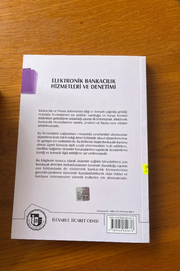 ELEKTRONIK BANKACILIK HIZMETLERI VE DENETIMI