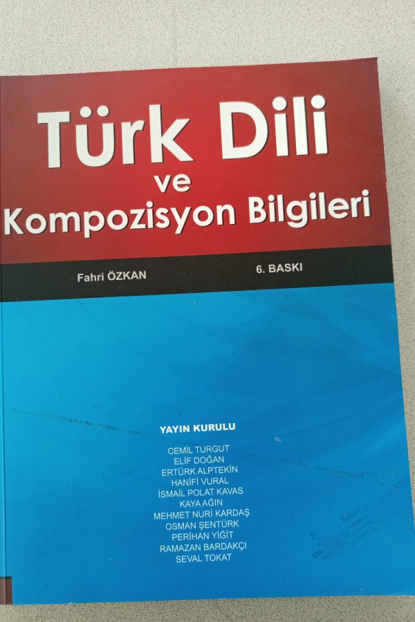 TÜRK DILI VE KOMPOZISYON BILGILERI