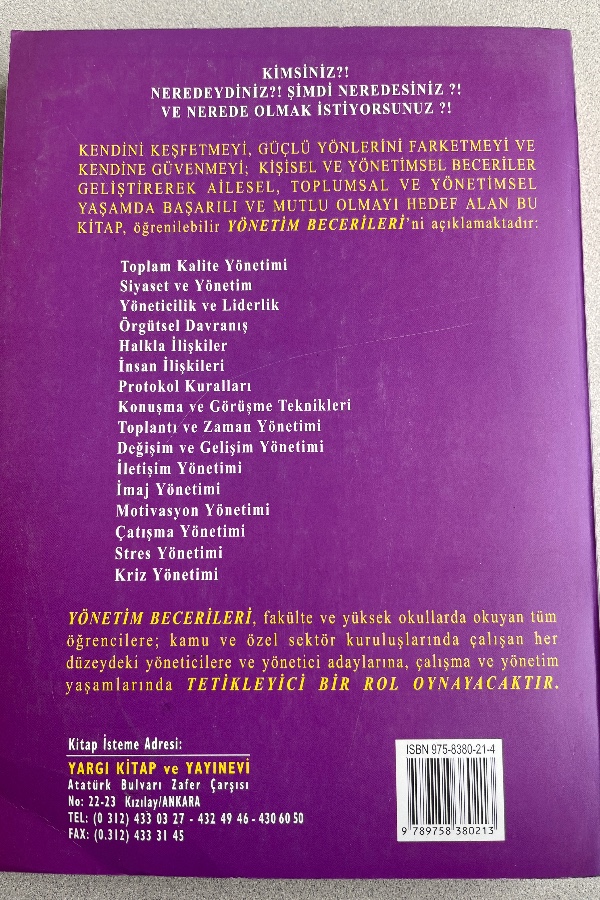 ETKILI YÖNETIM BECERILERI