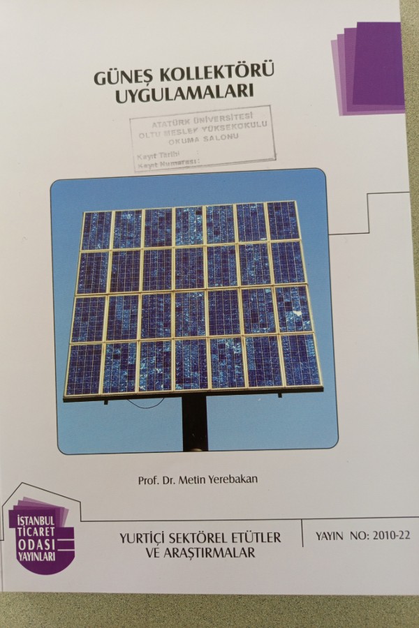 GÜNEŞ KOLLEKTÖRÜ UYGULAMALARI