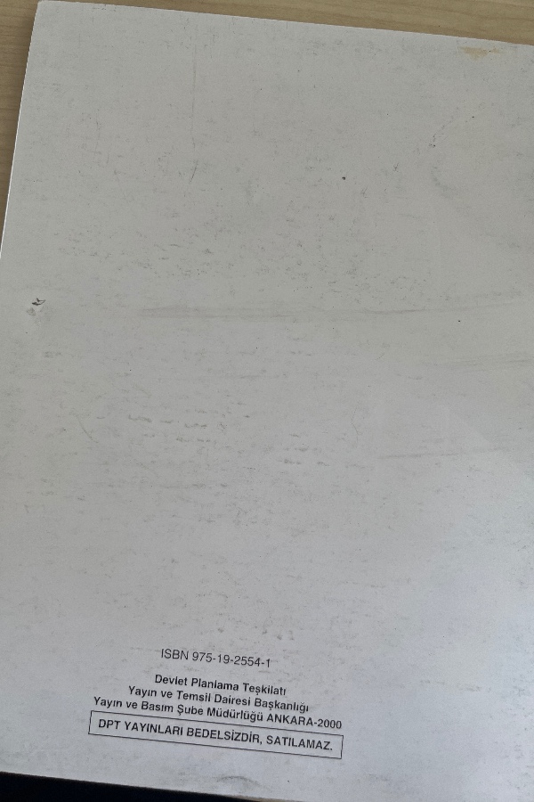 ÖZEL IHTISAS KOMISYONU RAPORU IKLIM DEĞIŞIKLIĞI