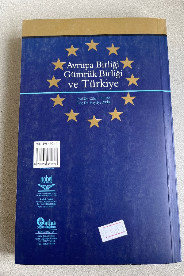 AVRUPA BIRLIĞI GÜMRÜK BIRLIĞI VE TÜRKIYE