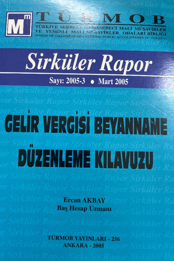 GELIR VERGISI BEYANNAME DÜZENLEME KILAVUZU
