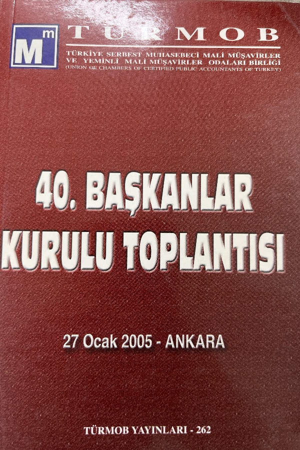 40. BAŞKANLAR KURULU TOPLANTISI