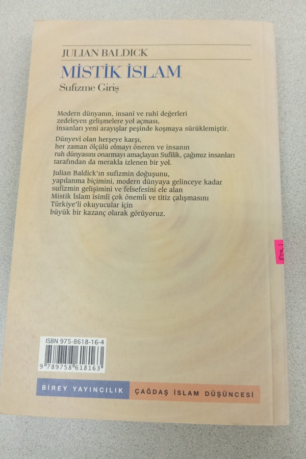 MISTIK İSLAM SUFIZME GIRIŞ