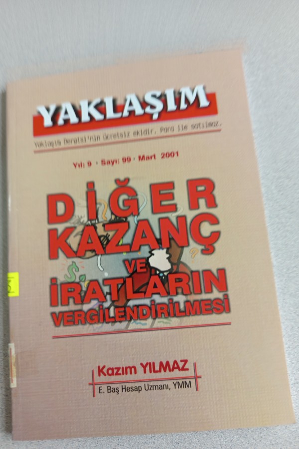 DIĞER KAZANÇ VE IRATLARIN VERGILENDIRILMESI