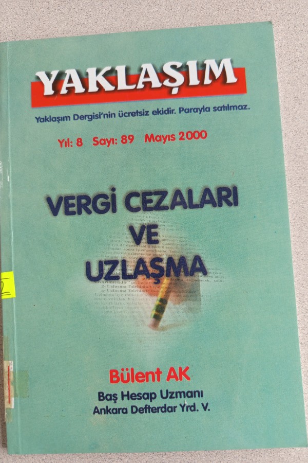 VERGI CEZALARI VE UZLAŞMA