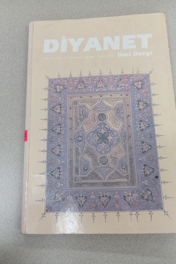 DIYANET ILMI DERGI