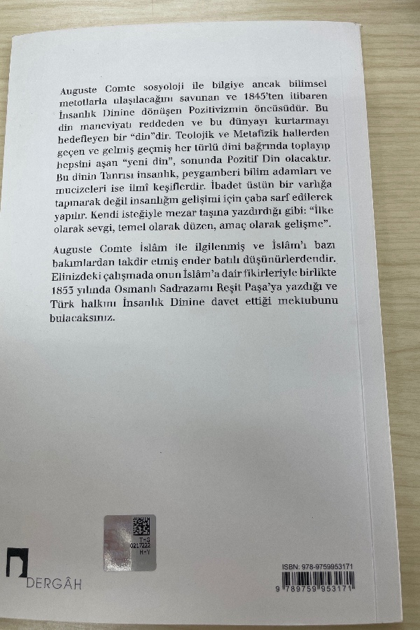 İSLAMIYET VE POZITIVIZM
