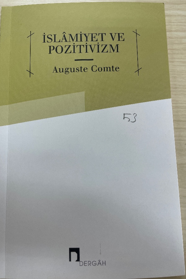 İSLAMIYET VE POZITIVIZM