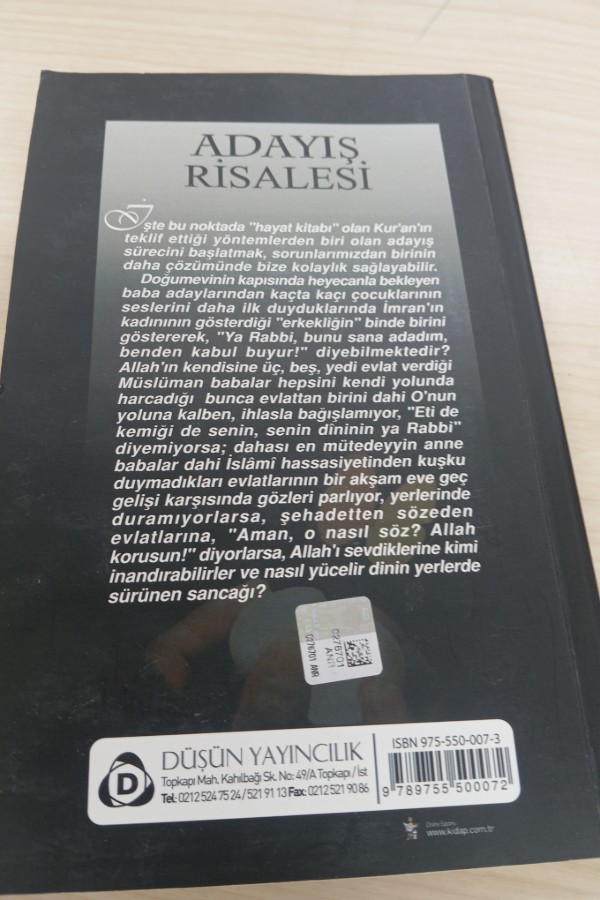 ADAYIŞ RİSALESİ