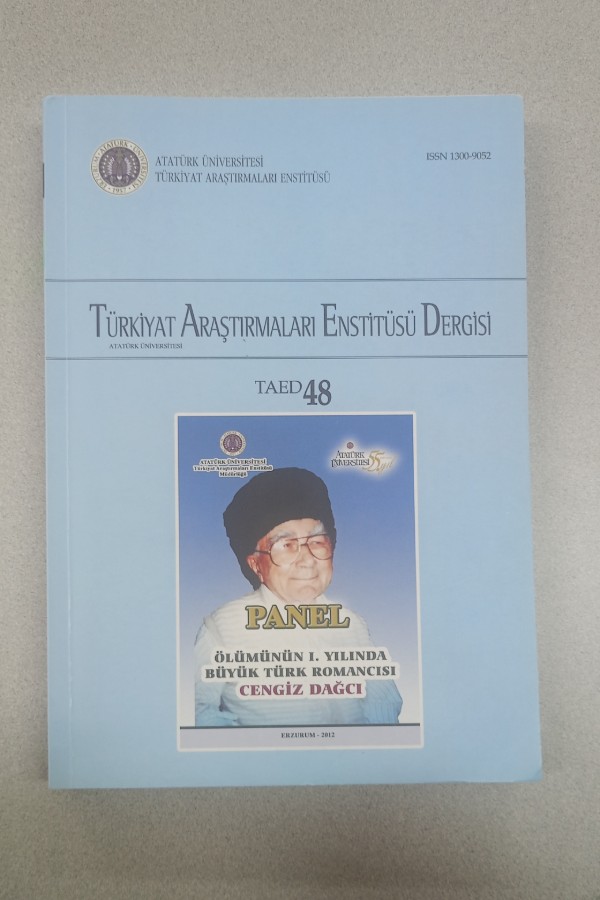 TÜRKIYE ARAŞTIRMALARI ENDÜSTÜSÜ DERGISI