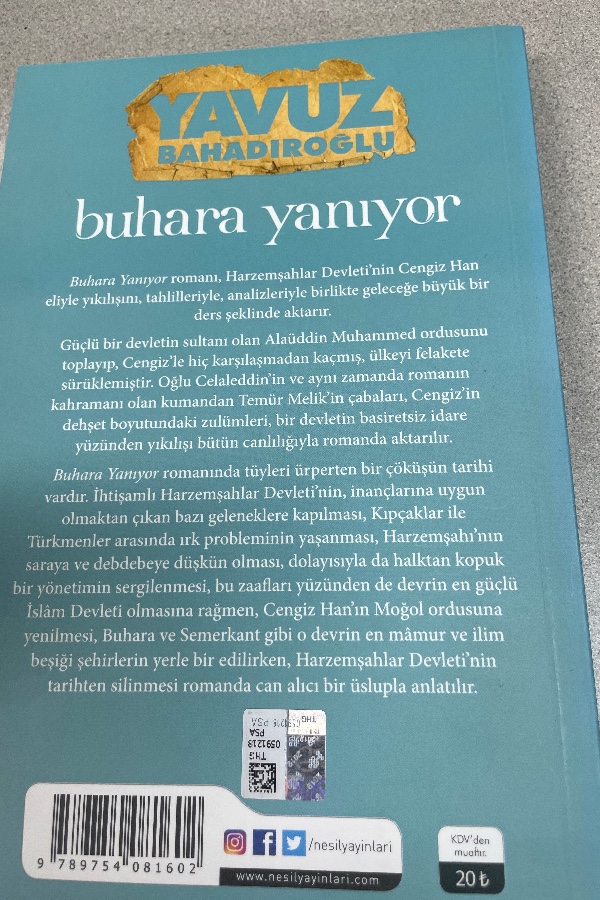 BUHARA YANIYOR