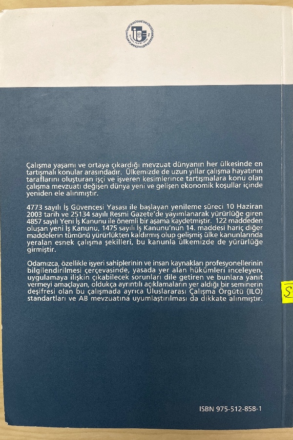 YENI IŞ YASASI SEMINERI