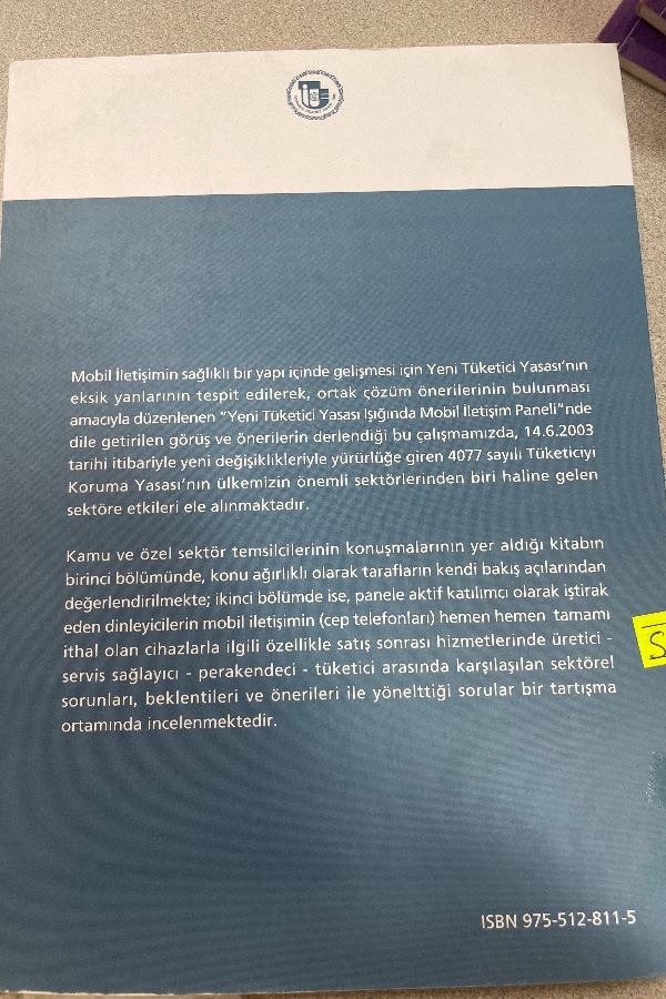 YENI TÜKETICI YASASI IŞIĞINDA MOBIL ILETIŞIM PANELI