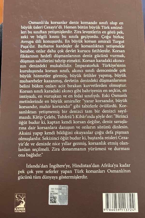 DERYALARI DIZE GETIREN TÜRK KORSANLARI