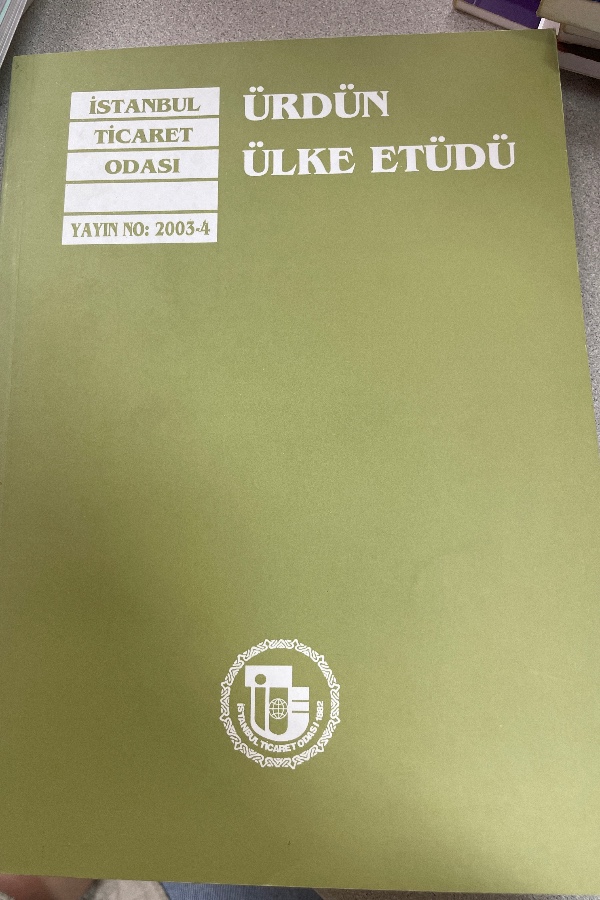 ÜRDÜN ÜLKE ETÜDÜ