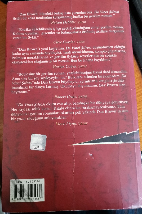 DA VINCI ŞIFRESI
