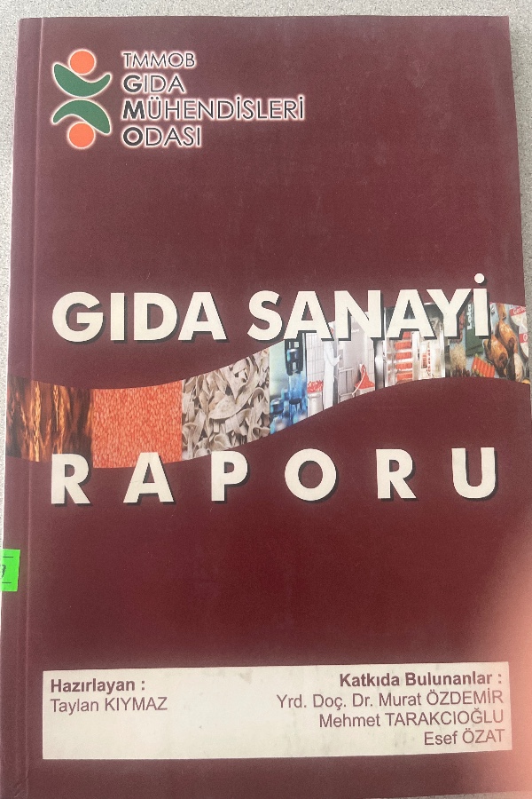 GIDA SANAYİ RAPORU