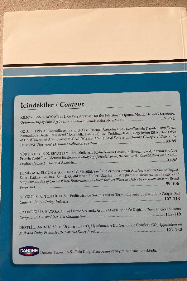 GIDA THE JOURNAL OF FOOD 34/2