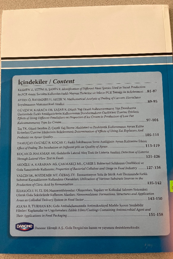 GIDA THE JOURNAL OF FOOD 35/2