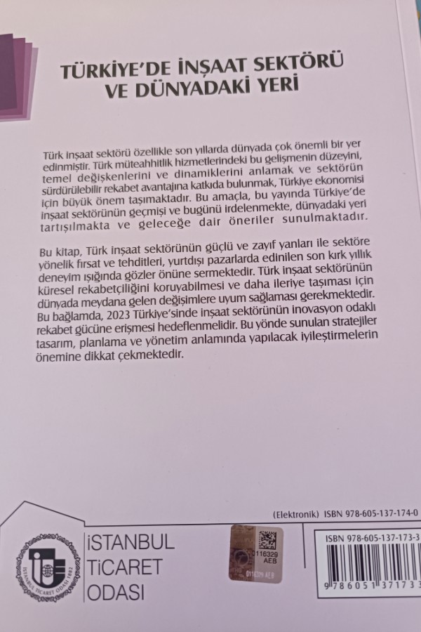 TÜRKIYE'DE INŞAAT SEKTÖRÜ VE DÜNYADAKI YERI