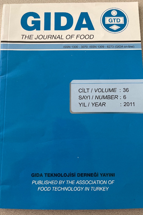 GIDA THE JOURNAL OF FOOD 36/6