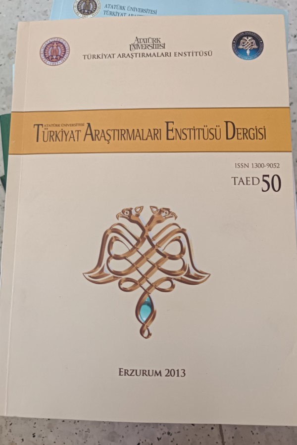 TÜRKIYAT ARAŞTIRMALARI ENSTITÜSÜ DERGISI