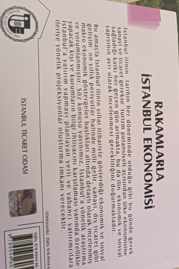 RAKAMLARLA TÜRKIYE EKONOMISI