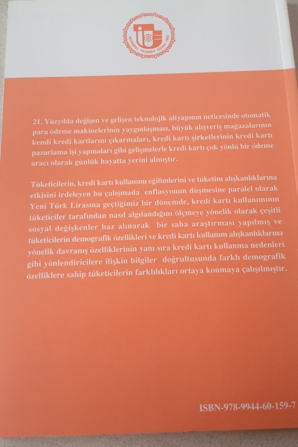 KREDI KARTI KULLANIMININ TÜKETICI ALIŞKANLIKLARINA VE ALIŞVERIŞ IÇIN YER ZAMAN VE MARKA TERCIHLERINI ETKISI
