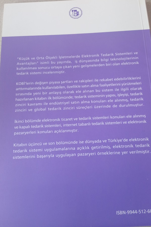 KÜÇÜK VE ORTA ÖLÇEKLI IŞLETMELERDE ELEKTRONIK TEDARIK SISTEMLERI VE AVANTAJLARI