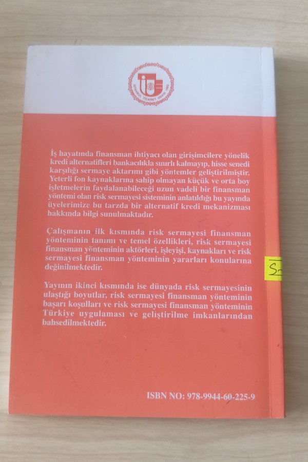 RISK SERMAYESI FINANSMAN YÖNTEMI