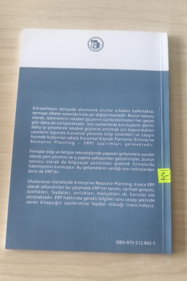 İŞLETME YÖNETIMINDE YENI EĞILIMLER DIZISI SORULARLA KURUMSAL KAYNAK PLANLAMA