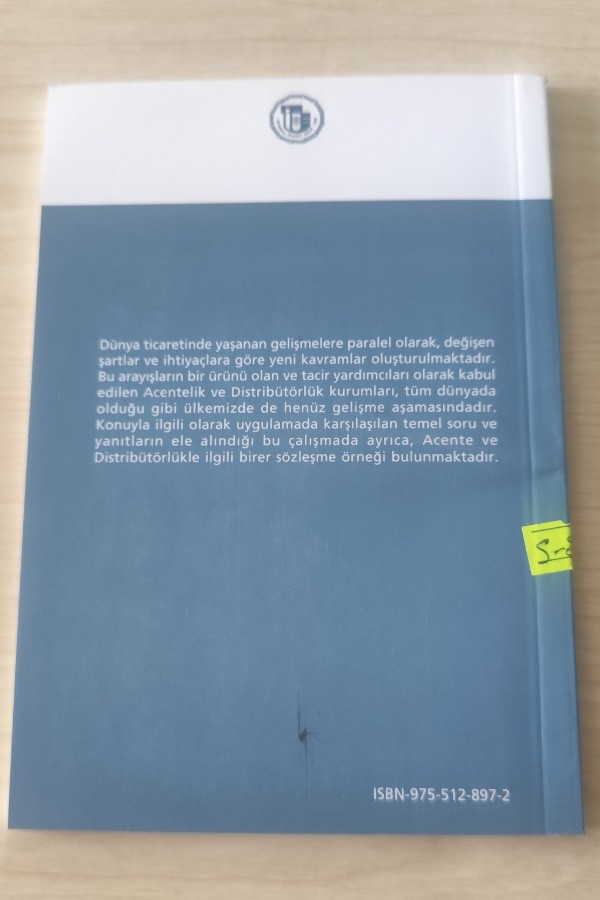 SORULARLA ACENTELIK (MÜMESSILLIK)VE DISTRIBÜTÖRLÜK KILAVUZU