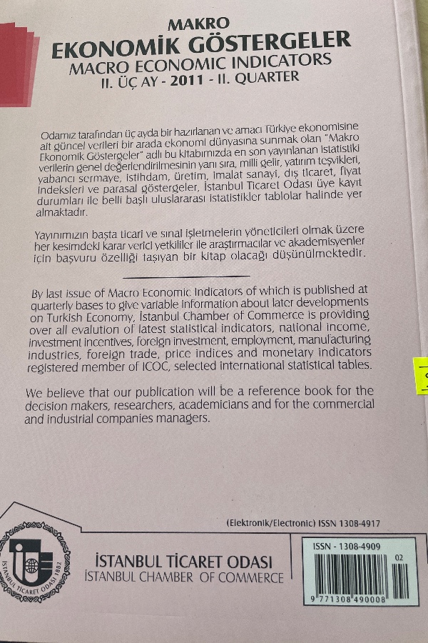 MAKRO EKONOMIK GÖSTERGELER