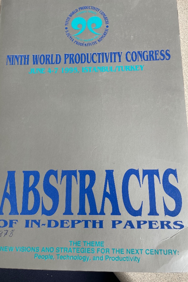 ABSTRACTS OF IN DEPTH PAPERS