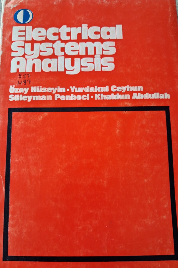 ELECTRICAL SYSTEMS ANAKYSIS
