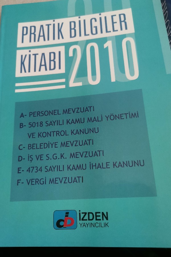 PRATİK BİLGİLER KİTABI 2010