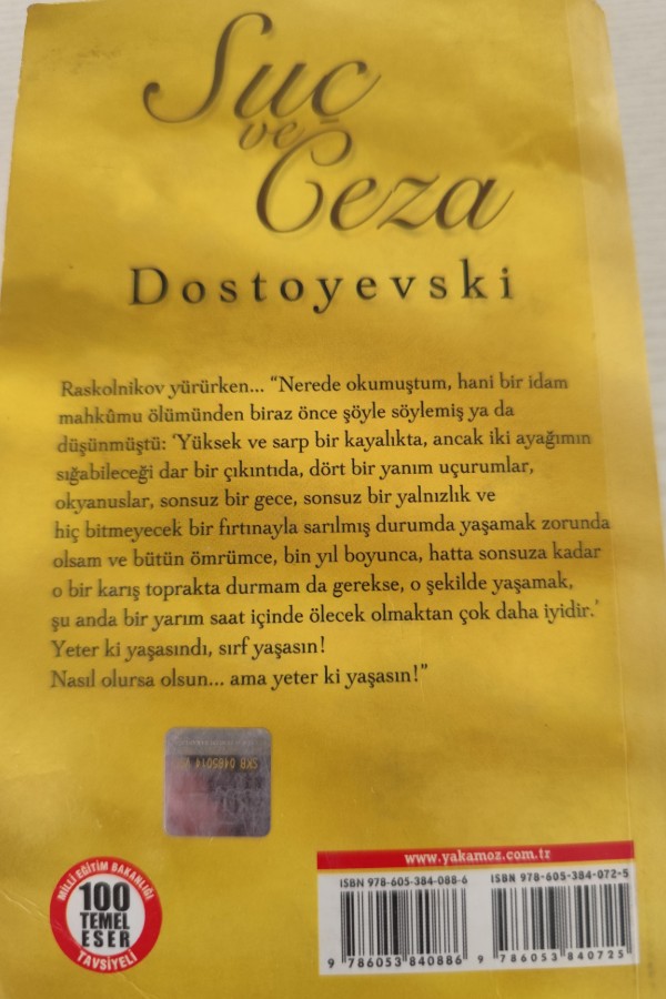 SUÇ VE CEZA