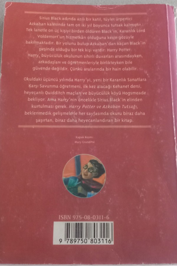 HARRY POTTER  VE AZKABAN TUTSAĞI