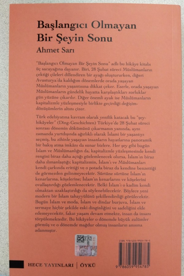 BAŞLANGICI OLMAYAN BIR ŞEYIN SONU