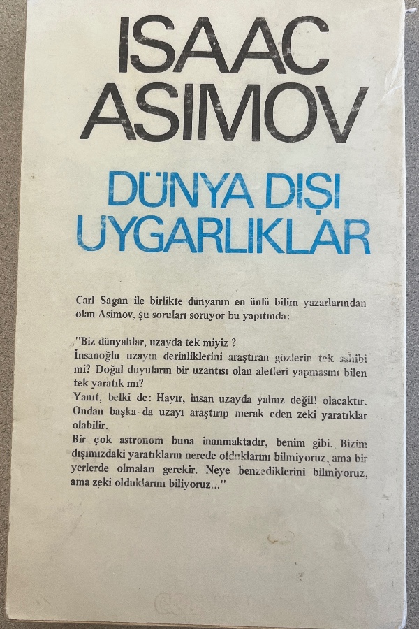 DÜNYA DIŞI UYGARLIKLAR