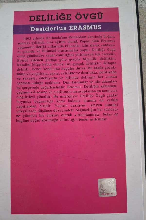 DELILIĞE ÖVGÜ