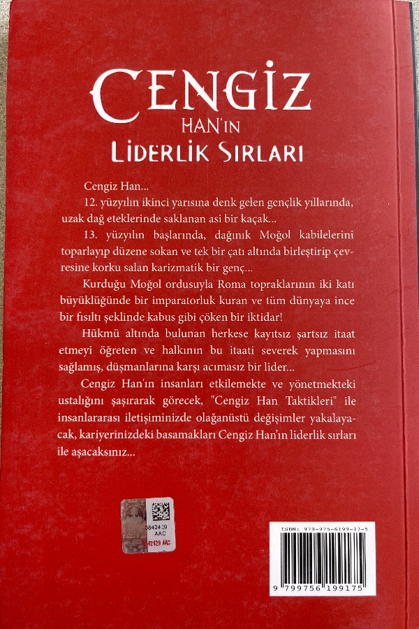 CENGIZHAN’IN LIDERLIK SIRLARI