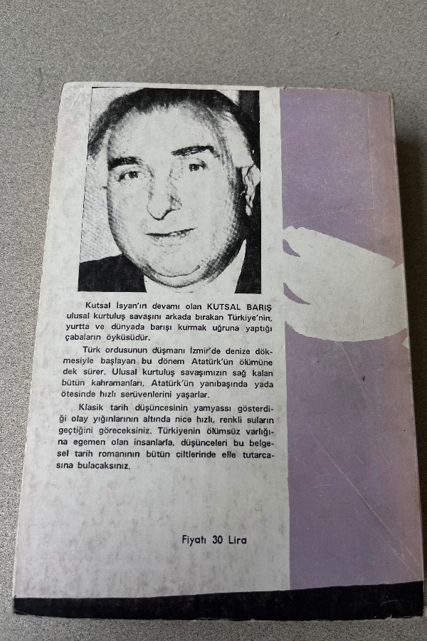 KUTSAL BARIŞ ULUSAL KURTULUŞ SAVAŞI SONRASI GERÇEK HIKAYESI