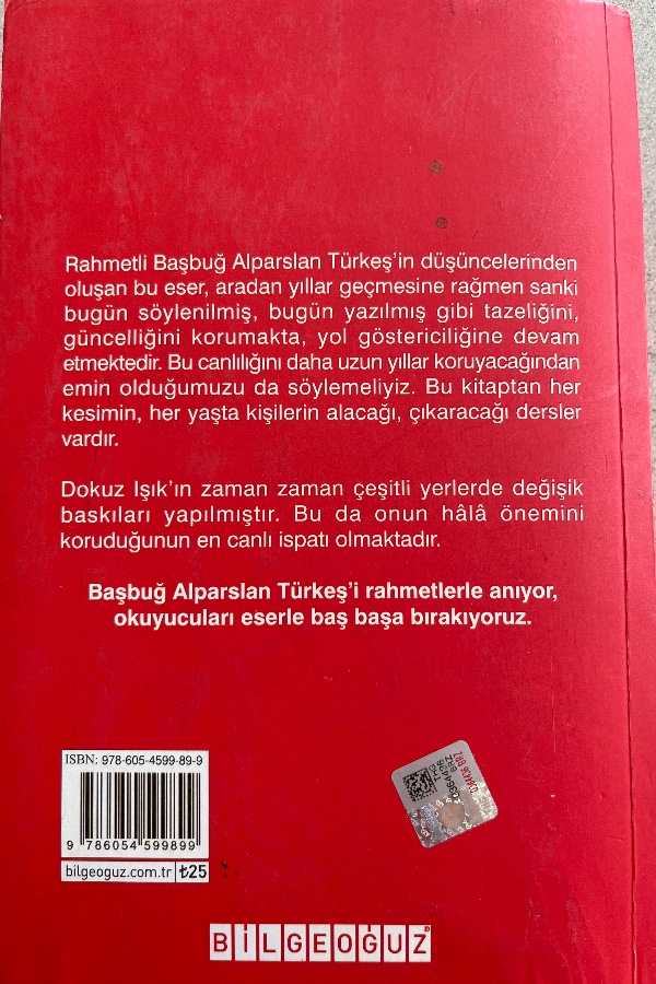 ALPASLAN TÜRKEŞ VE DOKUZ IŞIK